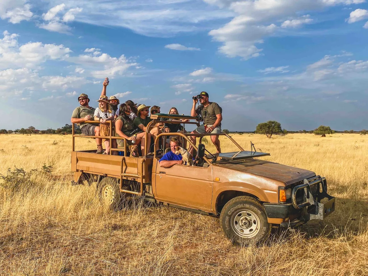 Game drive at Ombe